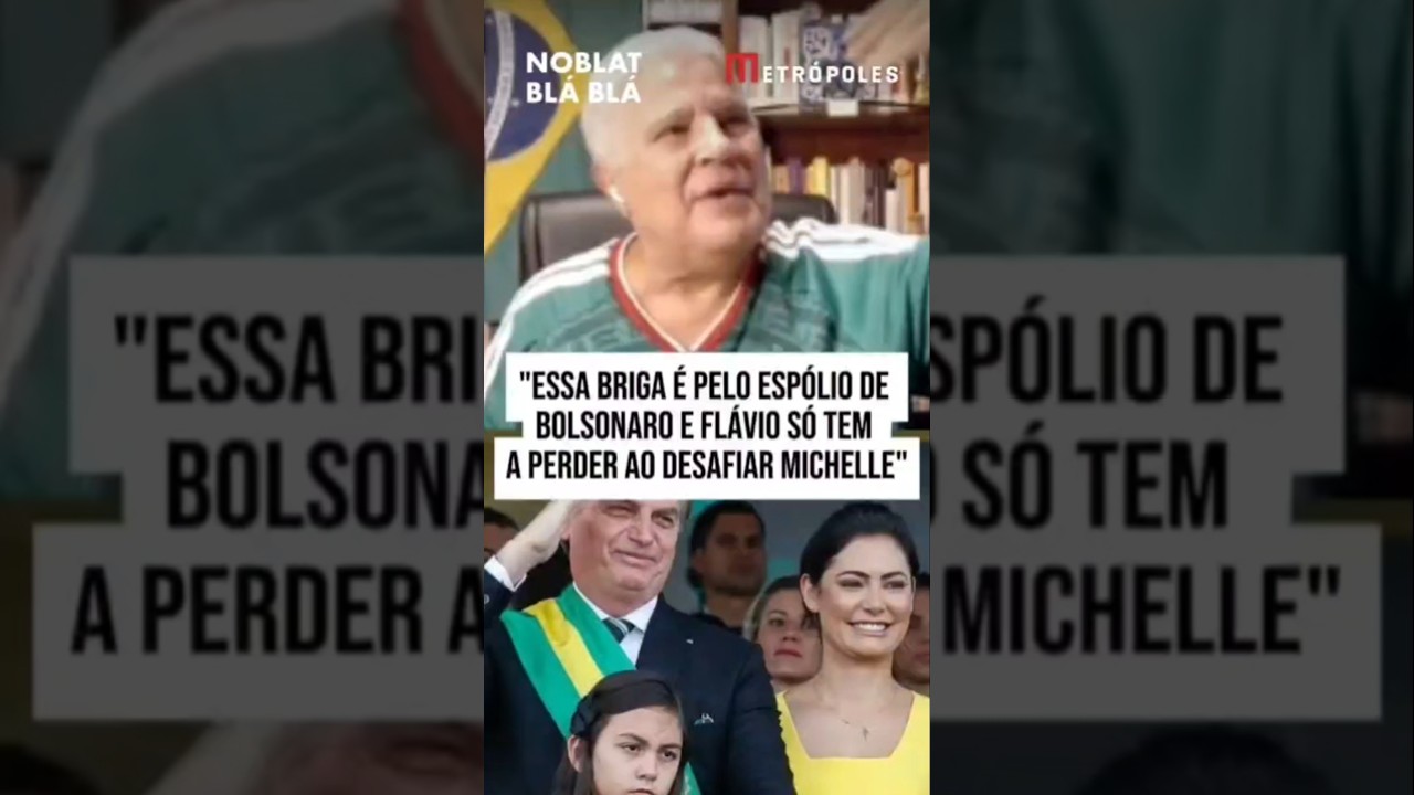 Michelle x Flávio Bolsonaro: a queda? #shorts #notícias #política