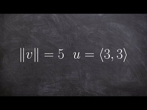 how to find a vector