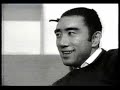Yukio Mishima Speaking In English