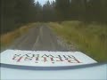 Stevie Hope mk2 escort testing rally car Stevie Hope mk2 escort testing rally car