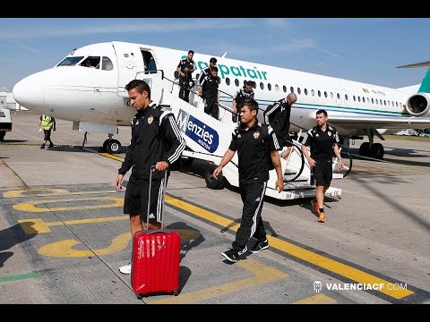 Valencia CF: El Valencia CF ya está Londres para disputar la Emirates Cup Valencia CF: El Valencia CF ya está Londres para disputar la Emirates Cup