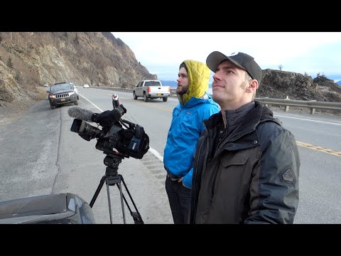 living - The Seward Highway (South of Anchorage) offers some truly breathtaking views but if you look up the side of the mountain, chances are you might see these guys! They're called Dall sheep and...