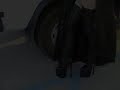 Teri - long leather coat and platform 9 Teri - long leather coat and platform 9