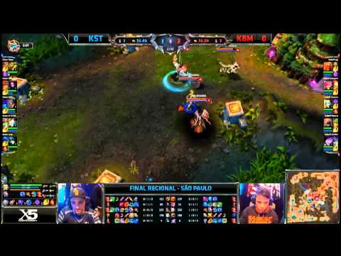 Keyd Stars vs Kabum - CBLOL Final Regional - Semifinal - Jogo 1