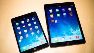 iPad Air Vs. iPad 4 & iPad Mini Retina Display Overview