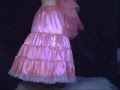 Satin & Chiffon Petticoat Striptease
