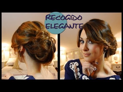 CHONGOS - Hola chic@s. Hoy os enseño este peinado de fiesta perfecto para las vacaciones que se acercan! en solo tres pasos podréis realizar este recogido festivo supe...
