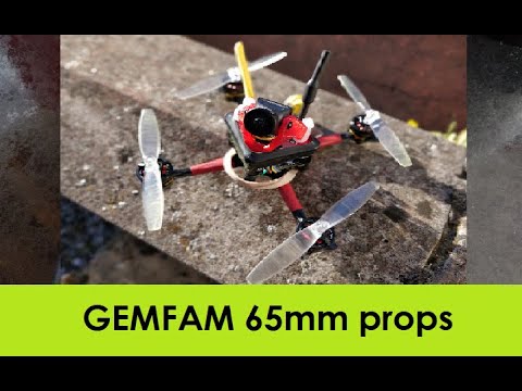 Gemfan 65mm 1.5mm props from Banggood.com