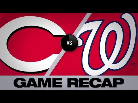 Video: Bats, Fedde propel Nationals past Reds | Reds-Nationals Game Highlights 8/12/19