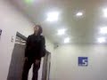 13year old amused with a balloon