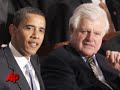 Sen. Edward M. Kennedy, the liberal lion of the Senate and haunted bearer of the Camelot torch after two of his brothers fell to assassins' bullets, has died at his home in Hyannis Port after battling a brain tumor. He was 77. (Aug. 26)