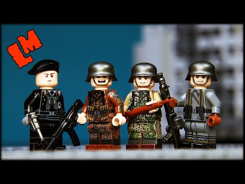 Лего немецкие солдаты. Обзор минифигурок от United Bricks