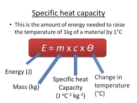 how to calculate heat capacity