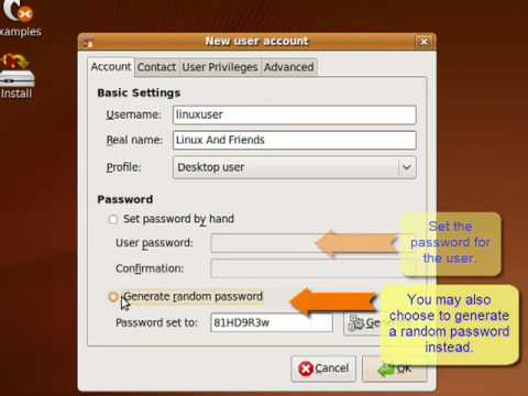 how to create user in ubuntu