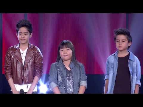 ใจนักเลง - The Voice Kids Thailand รอบ Battle วันที่ 9 Mar 2014 คาร์มัส - คาร์มัรร์อาลี บินดาโอ๊ะ VS นัท - ณัฐชา ไพรสำราญ VS บูมบูม -...