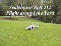 Bell 412 Scale R/C Helicopter E-Power Test Flight