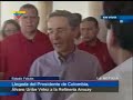Venezuela, alvaro uribe y hugo chavez se reunen.
