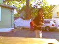 me and my bro playin kiddy b-ball!