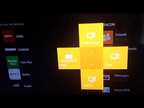 how to hide snap xbox one