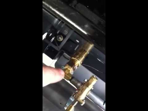 how to fix bbq gas leak