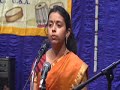 Sindhoora singing at Nadatarangini 2008