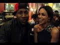Rapping with Rosario Dawson!