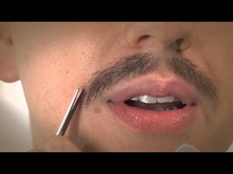 how to trim mustache