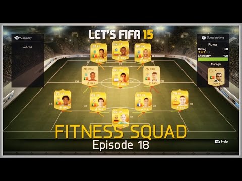 how to apply team fitness in fifa 15