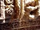 Musicians from a 1000 years ago. Konark Temple.In Orissa - Eastern Indian State. Typical Indian sandstone architecture. - Ancient Konark musicians
