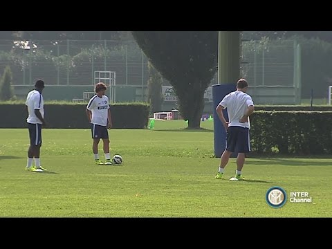 ALLENAMENTO INTER REAL AUDIO 10 09 2014