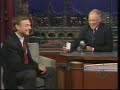 Jason Randal on David Letterman Show #1