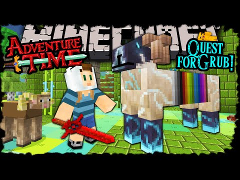 Minecraft: Adventure Time - Finn's Quest for Ramicorn Grub! - Trapped in Twilight Forest! Episode 17