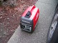 Honda eu2000i generator running noise
