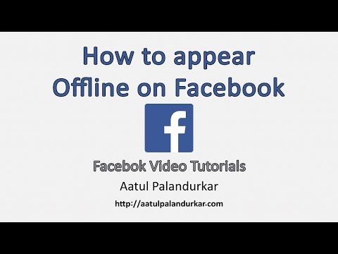 how to go facebook offline