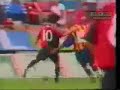 El gran Piojo Damian Manso frente a los sin alientos de Central por el apertura 2000/01. Caños y buen lujo