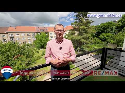 Video Pronájem 3+kk terasa 77 m² řadovka 1. patro jih sever metro B Hloubětín 1 min od domu, volný od 29.6