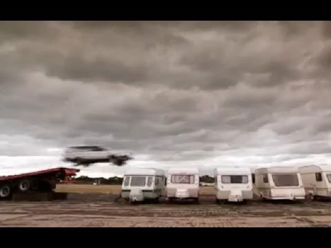 Crazy Caravan Jump (HQ) - Top Gear Series 3 - BBC