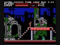 This is a translated version of Akumajou Densetsu, which is the Japanese version of Castlevania III. Why the Japanese version you ask? There was a sound chip built into the cartridge that allowed for higher quality sound. It's almost on par with at least the Sega Genesis sound chip.I have never actually played through this game before, so it's basically going to be a blind run. So I apologize for my suckage. The first level was definitely a close one. One more hit from the boss and I would've been done for.