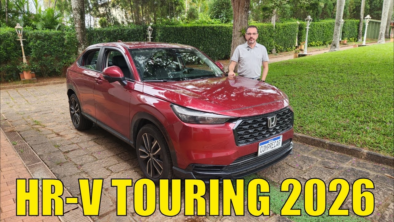 Honda HR-V Touring 2026 - Teste de consumo em 2.600 km