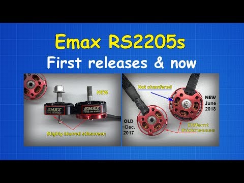 EMAX RS2205s unboxing
