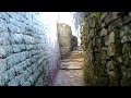 feb 2010. walking through the Great Enclosure, Great Zimbabwe. Mbira music 