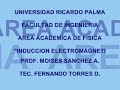 INDUCCION ELECTROMAGNETICA