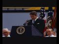 President Ronald Reagan at West Point \