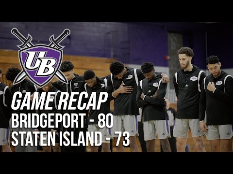 Bridgeport Men's Basketball vs Staten Island | Game Recap thumbnail