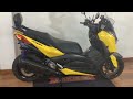 ヤマハ XMAX 250 【マル得】XMAX 2018年モデル GIVI製大型スクリーン マルチバー2つ装備 ローダ