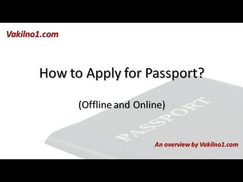 how to passport in india