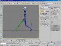 Create a simple walk cycle in 3ds max 7