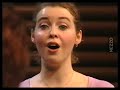 masterclasses of great teresa berganza from tv mezzo. kareen durand, french soprano, sings aria 