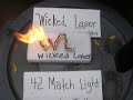 Nexus 95mW Wicked Laser Lights 42 Matches Nexus 95mW Wicked Laser Lights 42 Matches