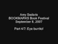Amy Sedaris at BOOKMARKS (4/7)